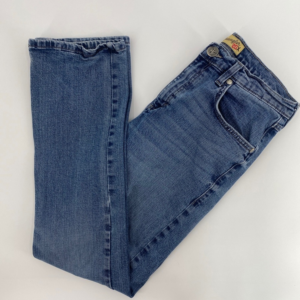 Wrangler 20X 42 Jeans Mens Fits 32x31 Blue Vintage Bootcut Western Cowboy